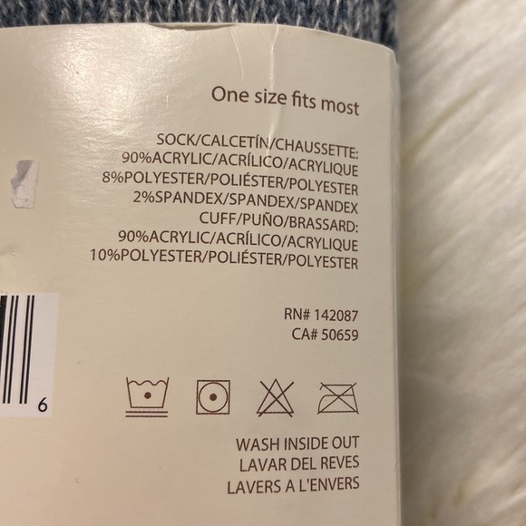 Simple Noelle boot socks tall length see pictures - Picture 7 of 7